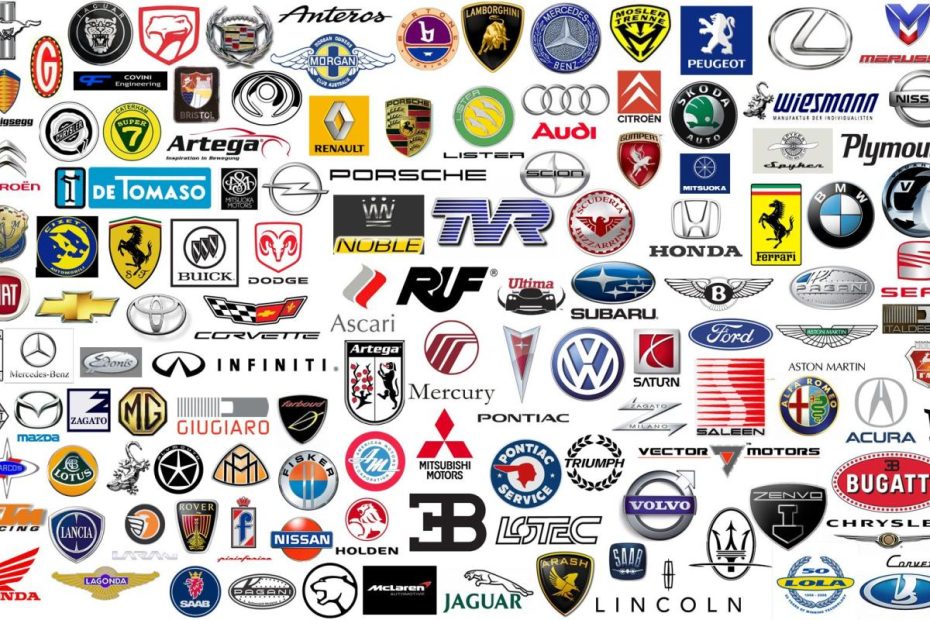 Car Logos And Names.... | Auto Emblemen, Automerk, Logo'S