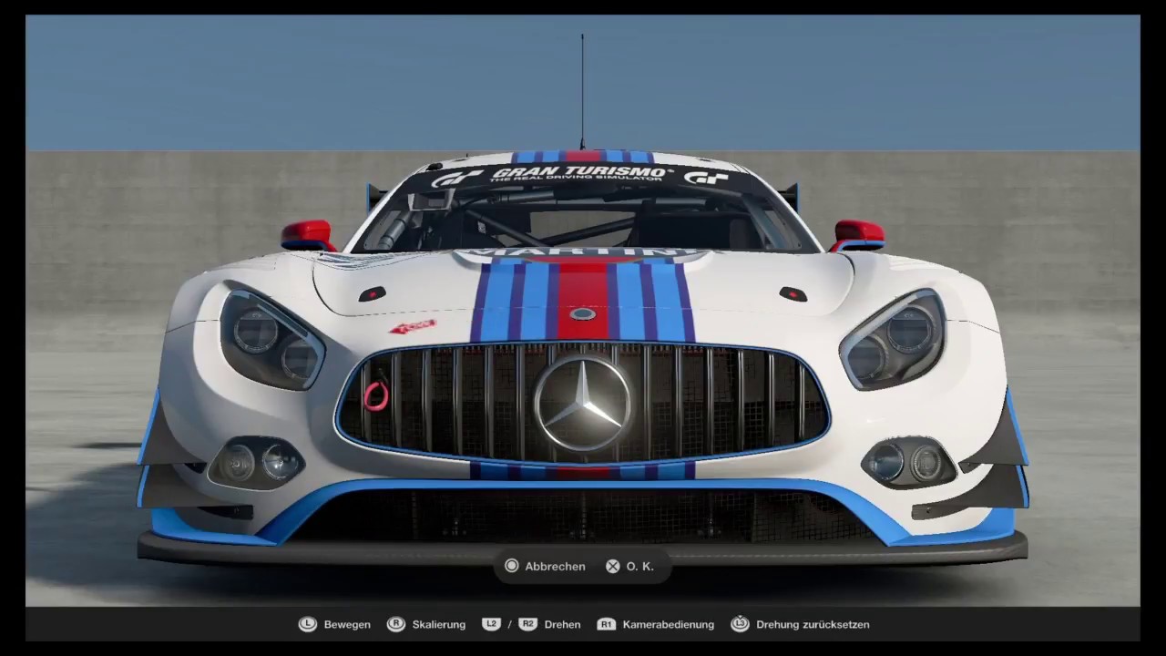 Mercedes Amg Gt3 Livery Time Lapse | Gtsport - Youtube
