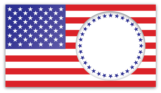 Sterren Cirkel Amerikaanse Vlag Stockvectorkunst En Meer Beelden Van  Achtergrond - Thema - Achtergrond - Thema, Amerikaanse Cultuur, Amerikaanse  Vlag - Istock