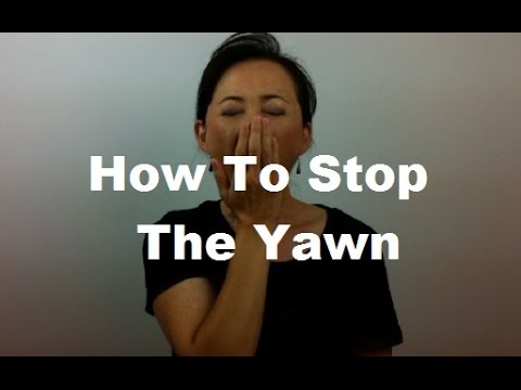 How To Stop The Yawn - Massage Monday #251