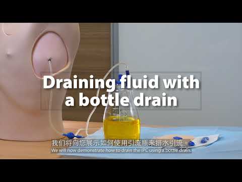 Indwelling Pleural Catheter Instructional Video (Drainage Bottle)
