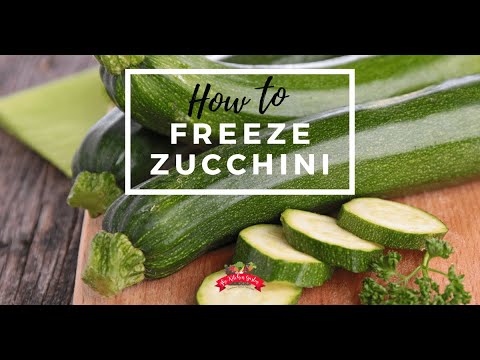 How to Freeze Zucchini (Preserving the Harvest)