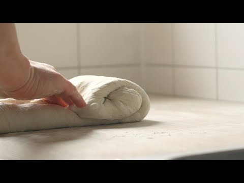 Vouwtechniek luchtig brood